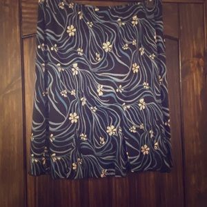 Knee High Shirt with bottom ruffles